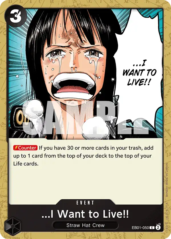 ...I Want to Live !! EB01-050