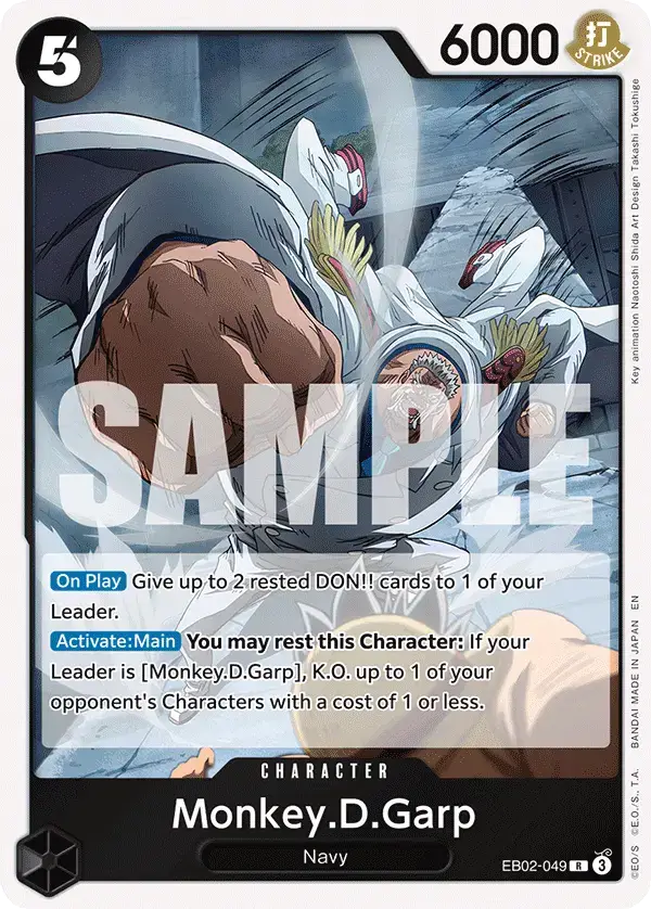 Monkey.D.Garp EB02-049