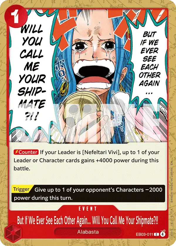 But if We Ever See Each Other Again... Will You Call Me You Shipmate?!! EB03-011