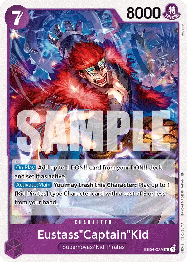 Eustass’’Captain’’Kid EB04-039