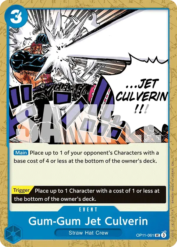 Gum Gum Jet Culverin OP11-061