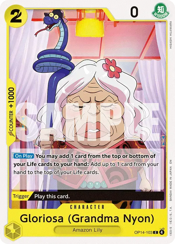 Gloriosa(Grandma Nyon) OP14-103
