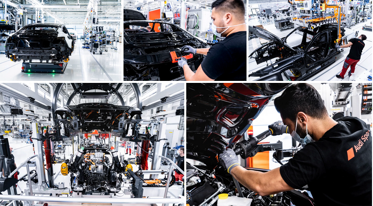 Audi eTron GT progresivni zvuk