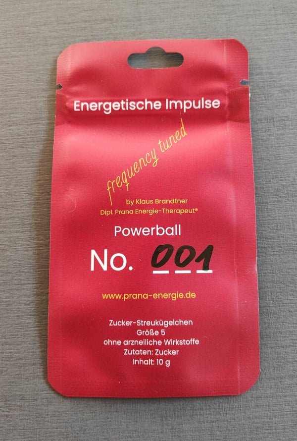 frequency tuned Powerball No. 1 - Abnehmen