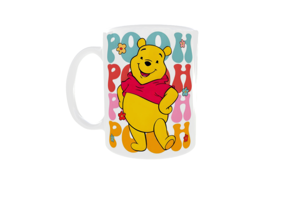 Winnie The Pooh Name Backing - 11oz Mug