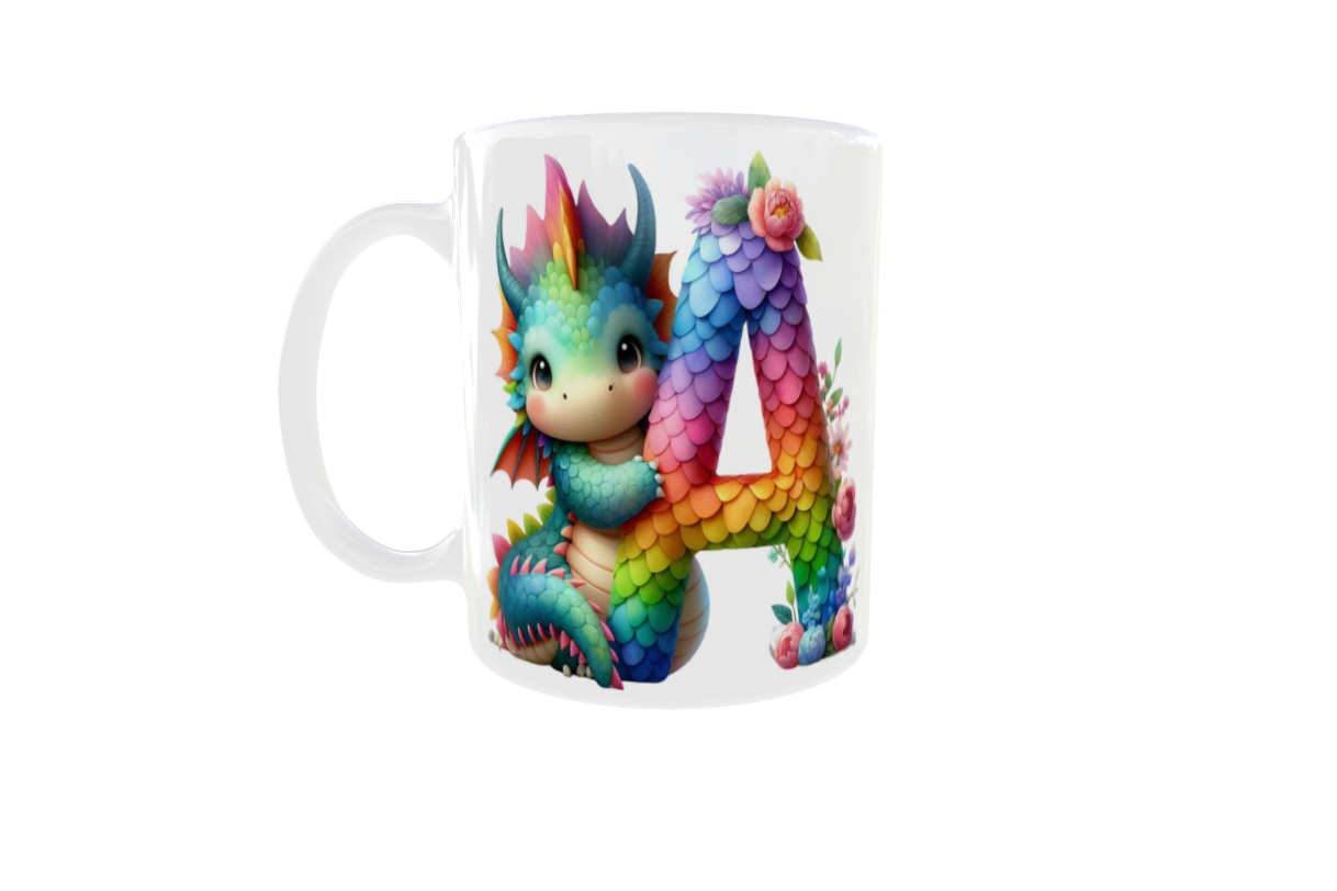 Dragon Letters - 15oz Mug