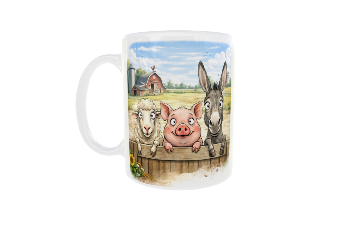 Farm Animals - 15oz Mug