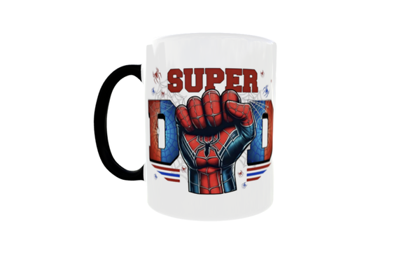 Marvel Super Dad - 11oz Mug Colour Changing