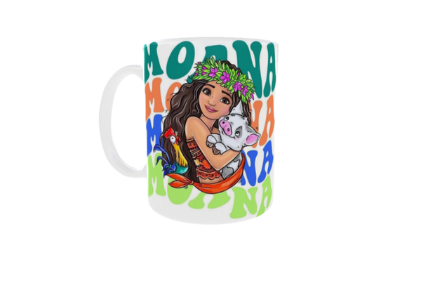 Disney Princess with names - 11oz Mug