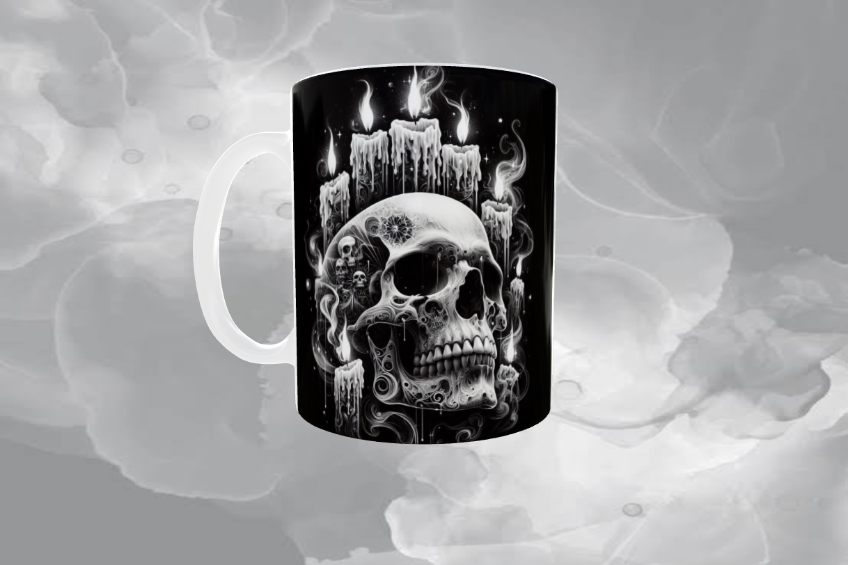 Skulls and Candles - 11oz Mug