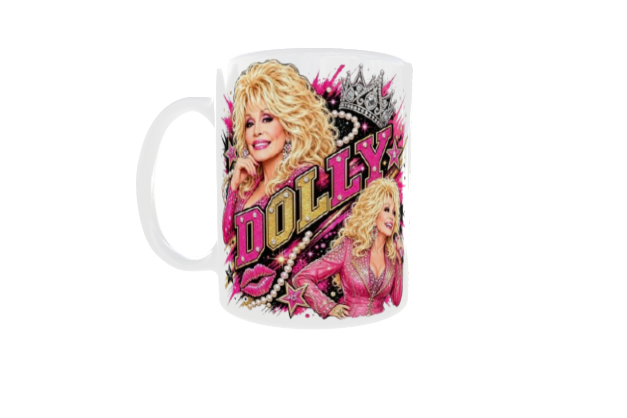 Dolly Parton (2)- 11oz Mug