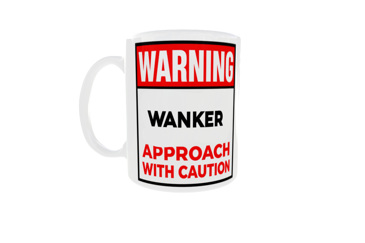 Novelty 'Wanker' - 11oz Mug