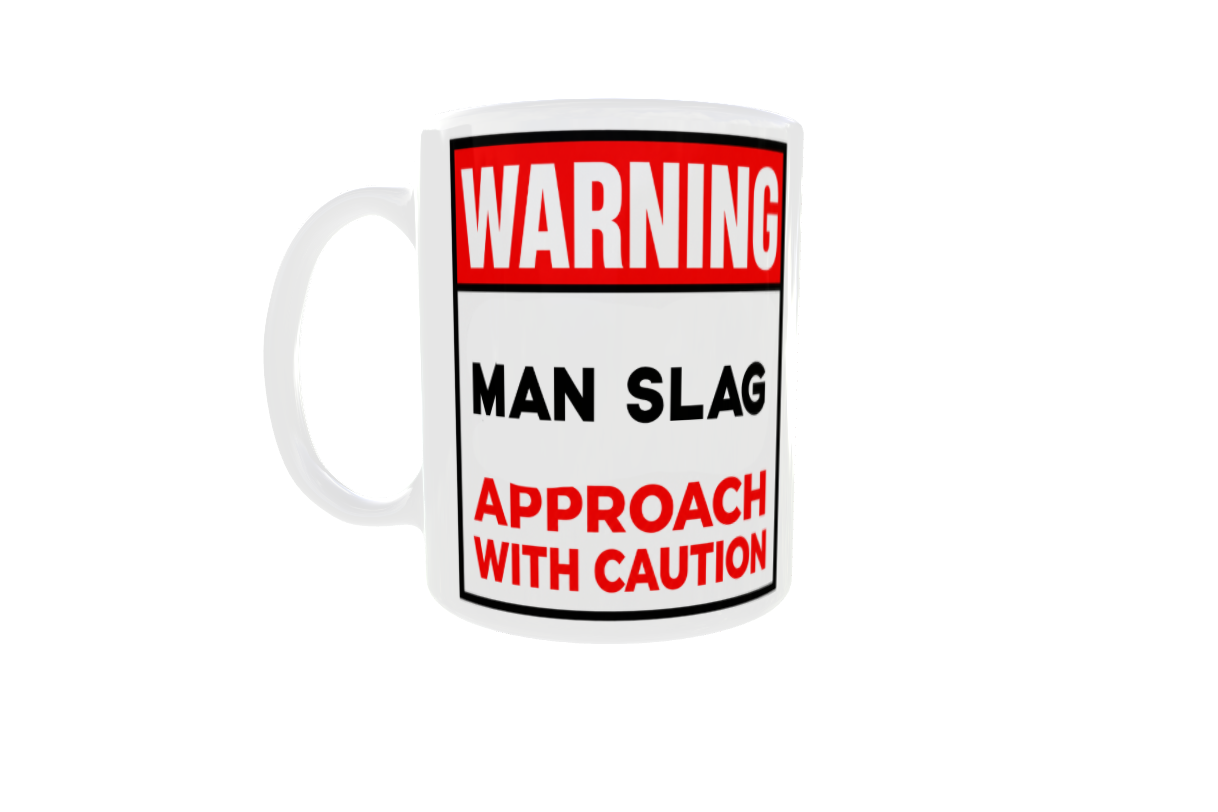 Novelty 'Man Slag' - 11oz Mug