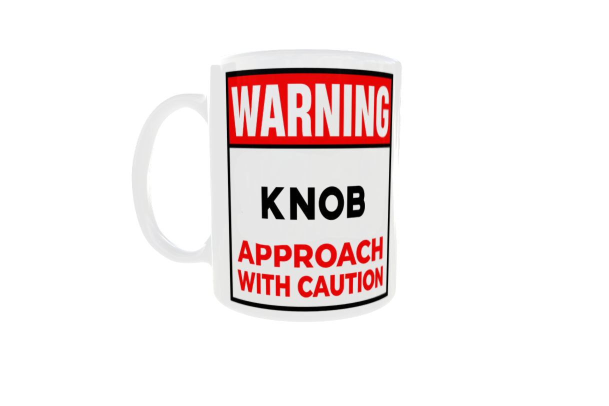 Novelty 'Knob' - 11oz Mug