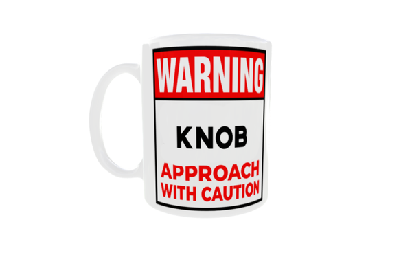 Novelty 'Knob' - 11oz Mug