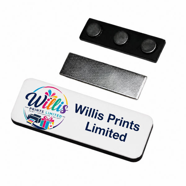 Personalised & Bespoke -  Magnetic Name Badge