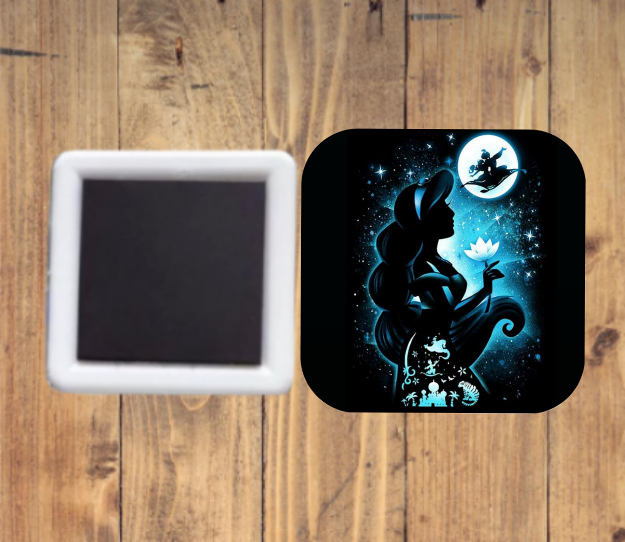 Disney Shadows - Square Magnet