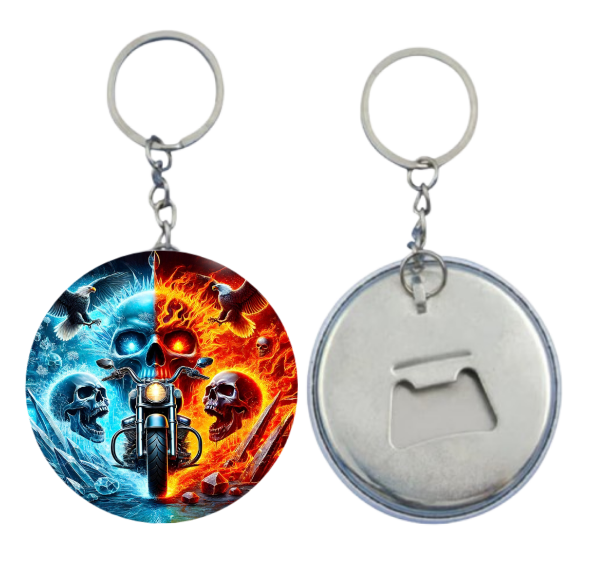 Motorbike Ride or Die Novelty - Bottle Opener Keyring