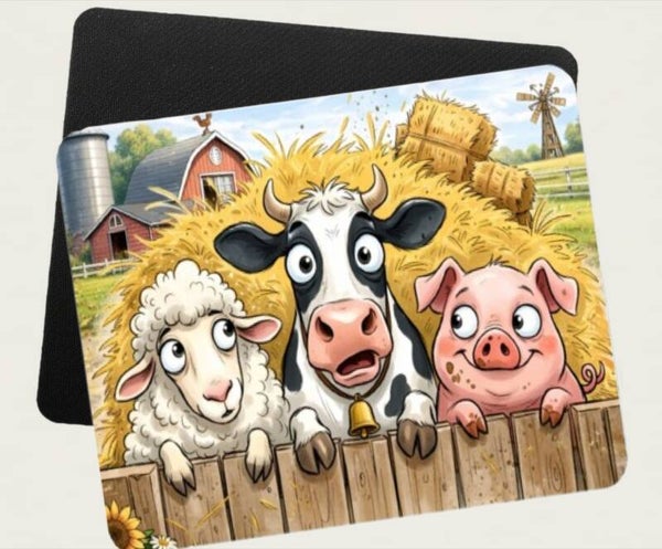 Funny Farmw Animal - Mouse Pad