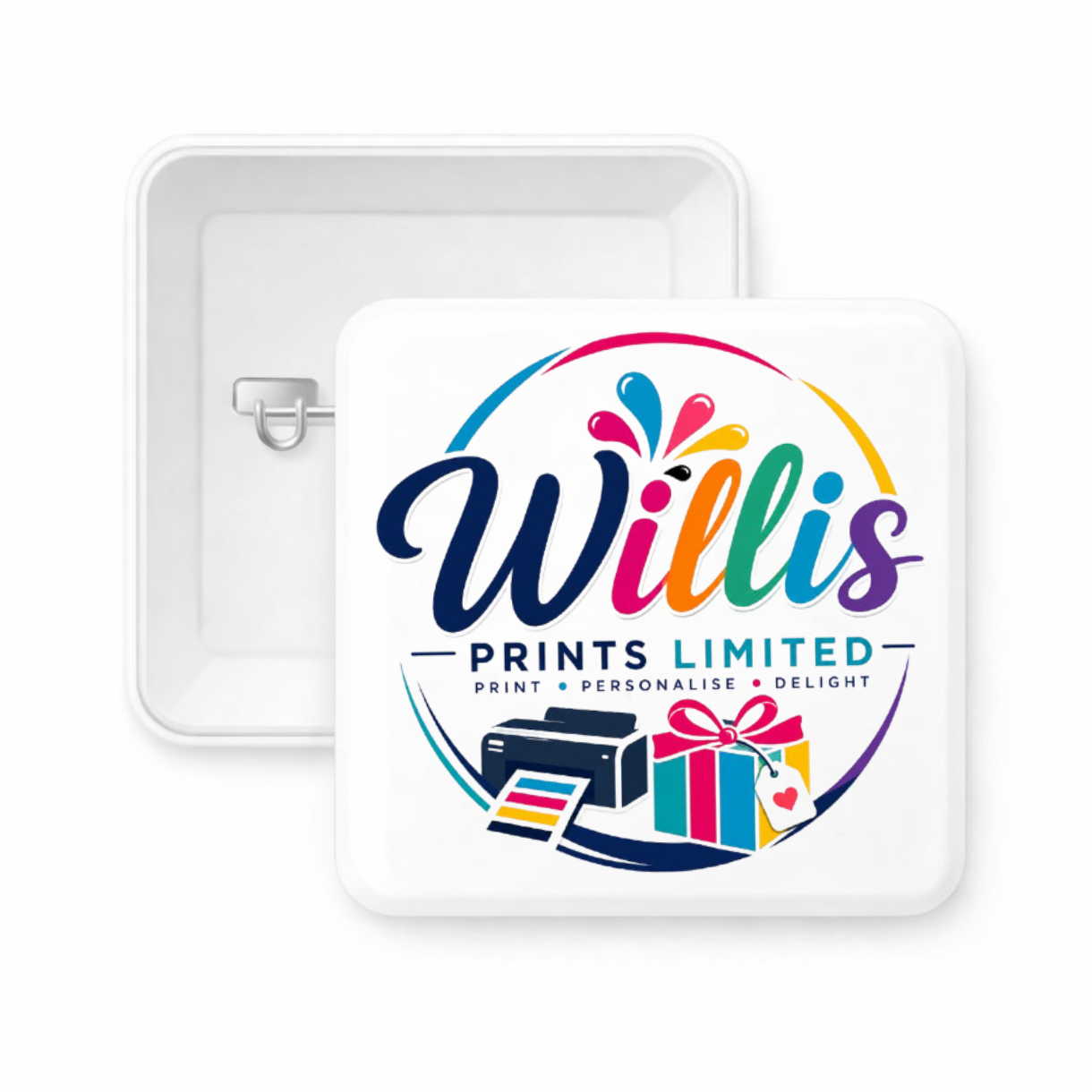 Personalised & Bespoke - Square Badge