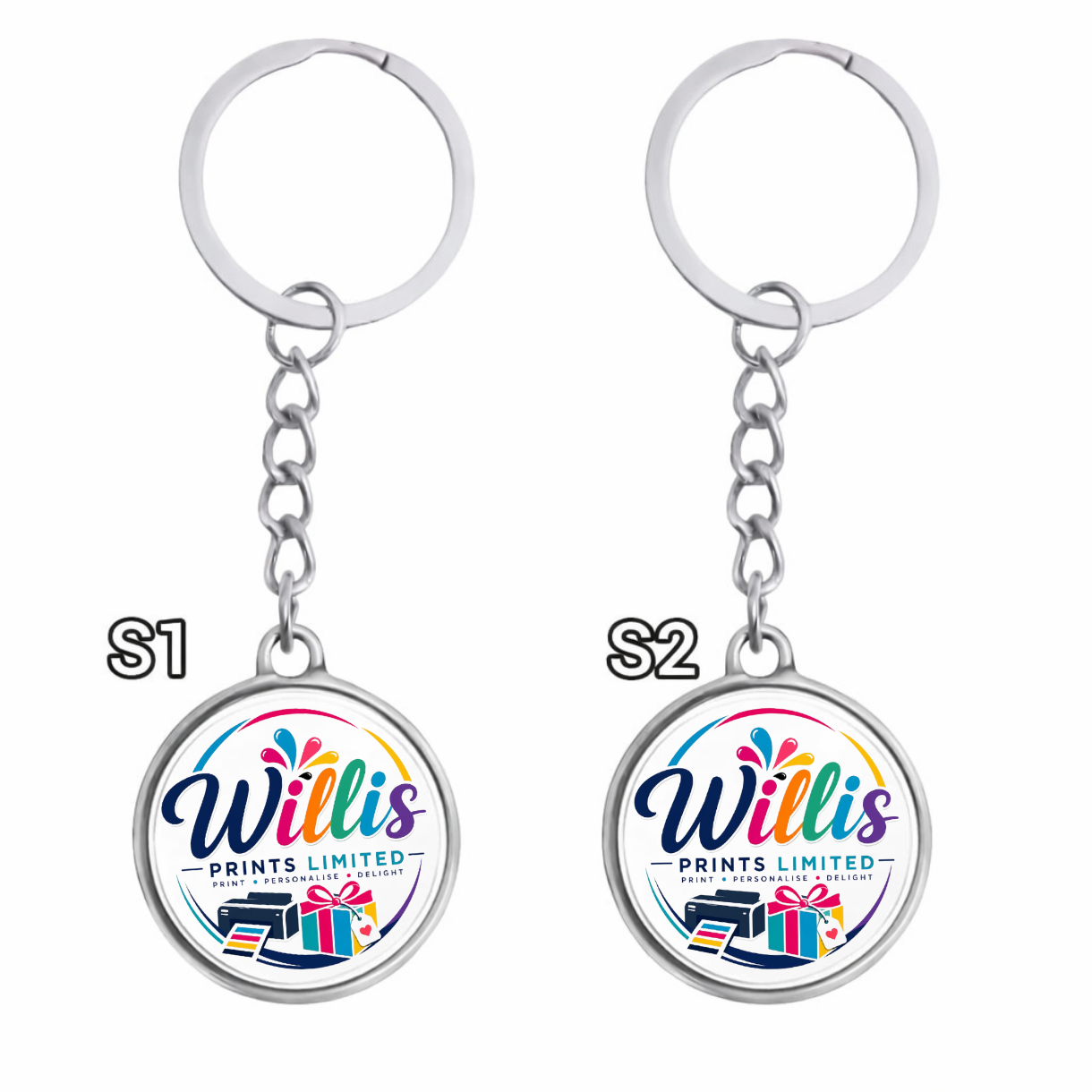 Personalised & Bespoke - Double Sided Keyring
