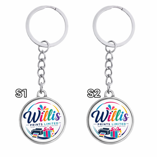 Personalised & Bespoke - Double Sided Keyring