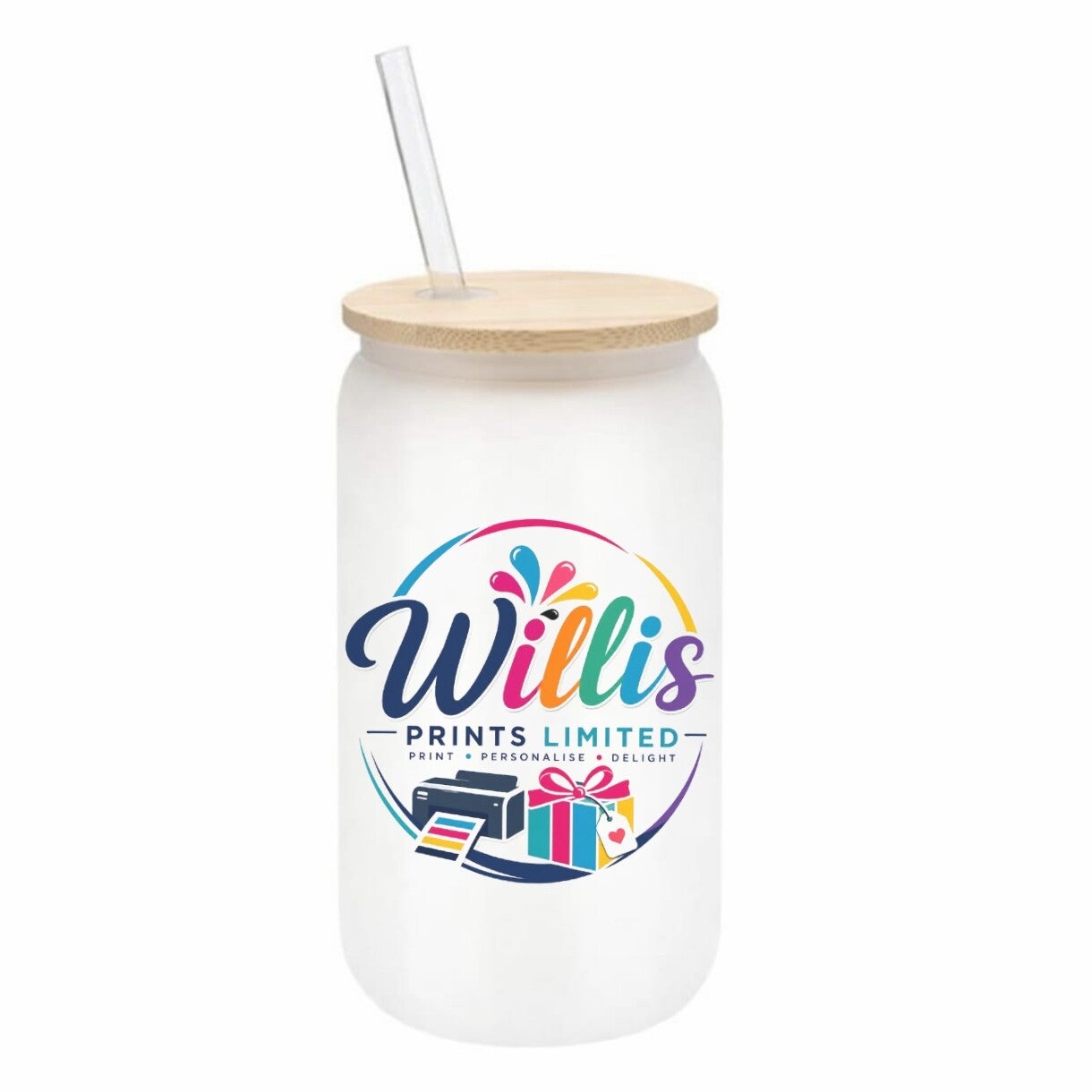 Personalised & Bespoke  - 16oz Glass Tumbler