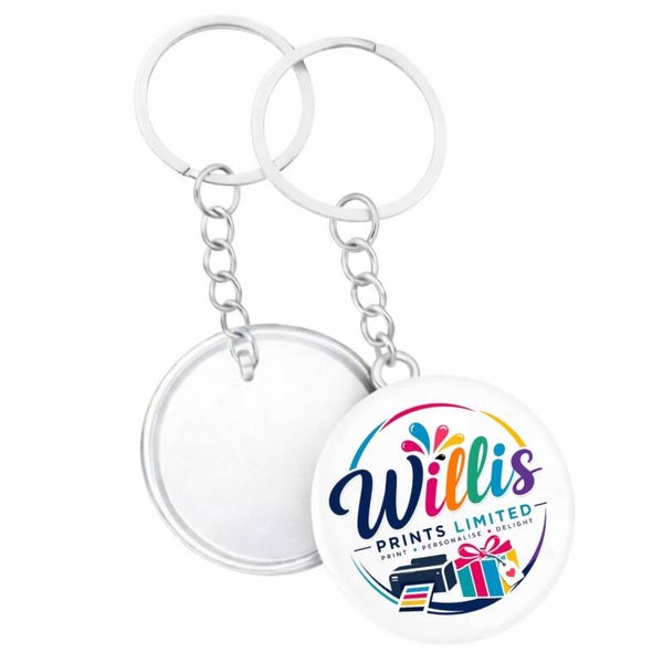 Personalised & Bespoke  - Single Sided Keyring
