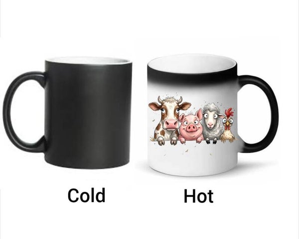 Farm Animals - 11oz Mug Colour Changing