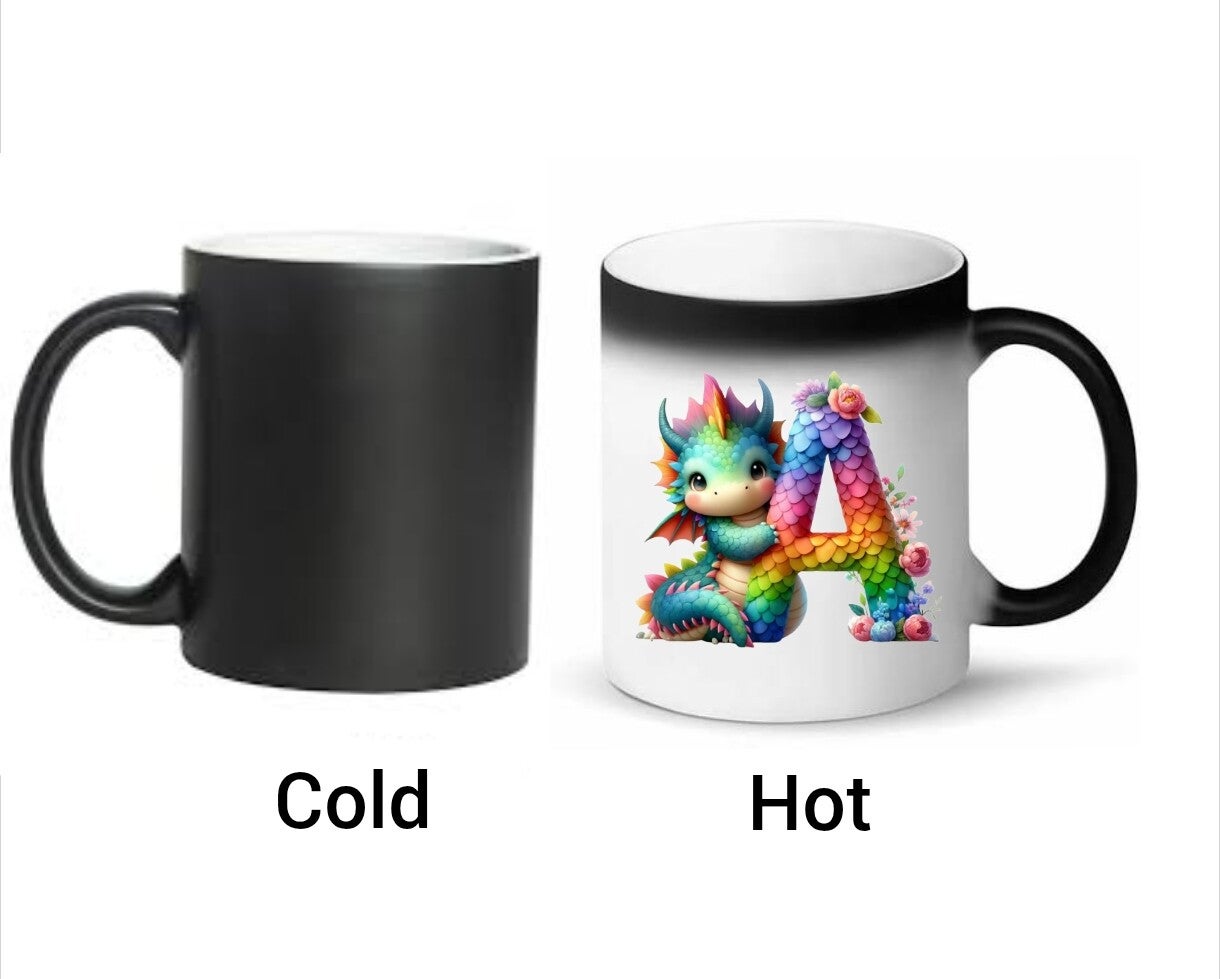 Dragon Letters - 11oz Mug Colour Changing