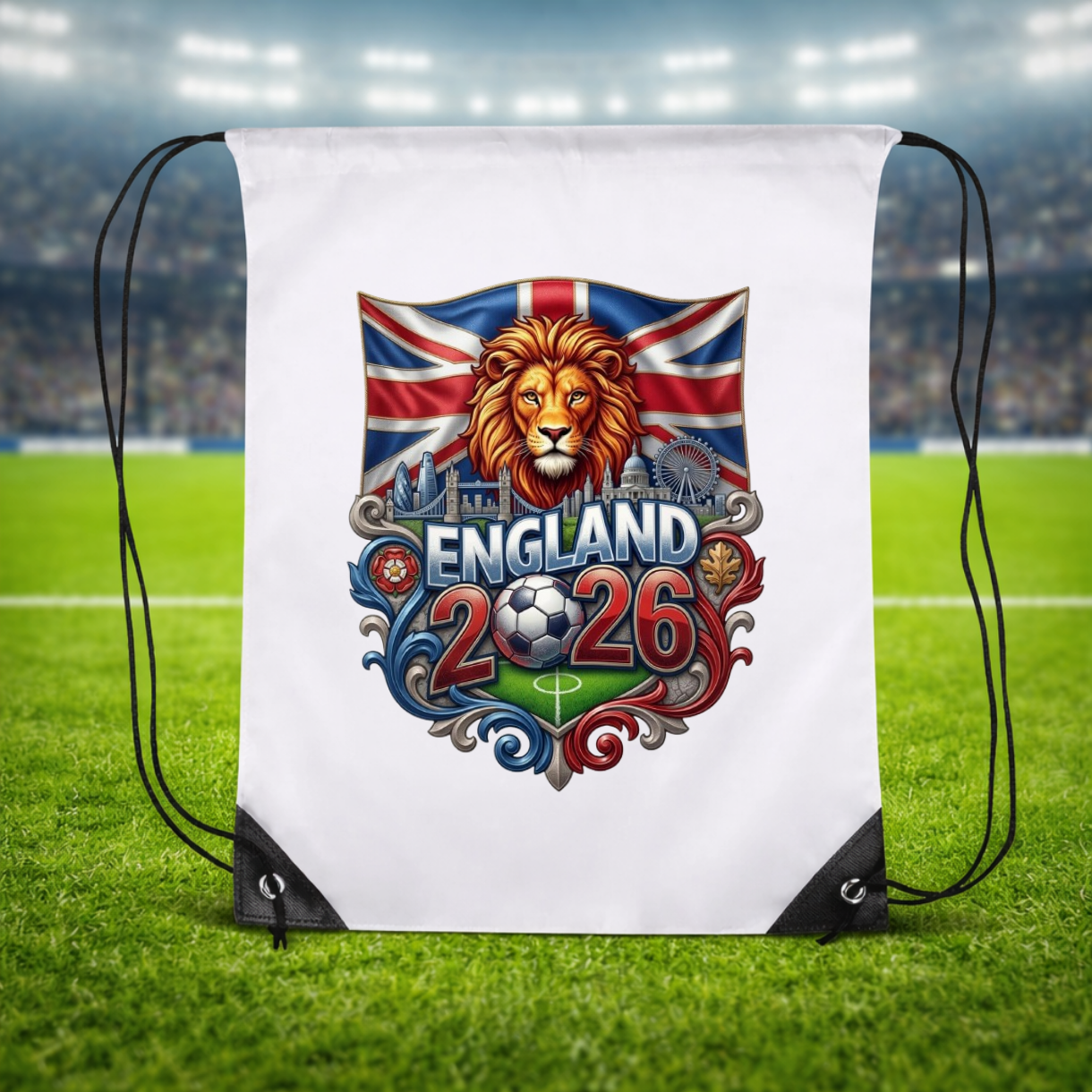 England World Cup 2026 - Drawstring Bags