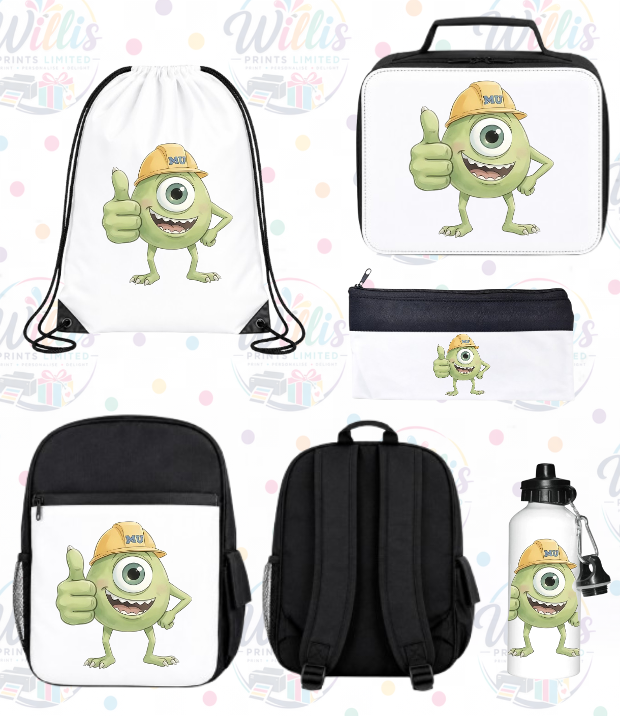 Monsters Inc - Back to School Bundle