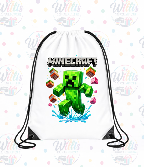 Minecraft - Drawstring Bags
