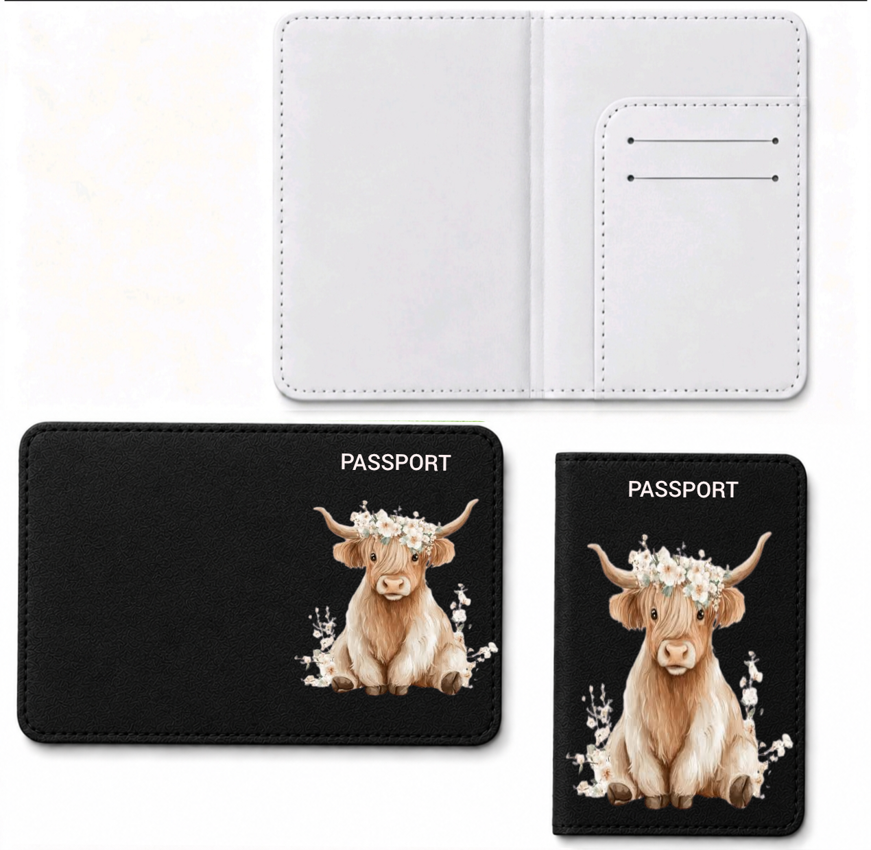 Highland Cow - Passport Cover