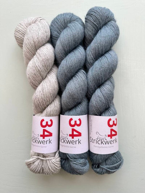 Sashiko-Set „Genussvoll“ - Größe 1-5