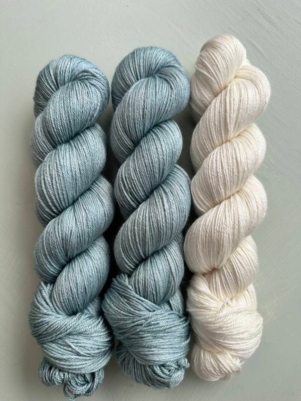 Sashiko-Set „Merino-Seide“