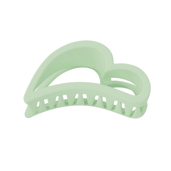 Haarklem half hartje - groen