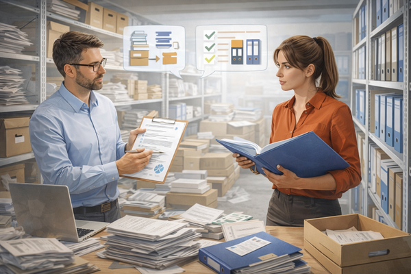 Audit des archives existantes