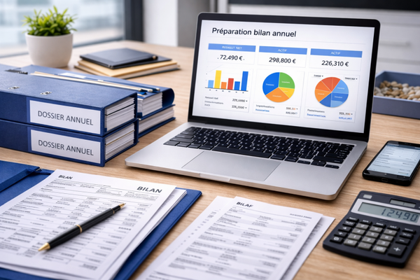 Préparation du dossier annuel pour le bilan