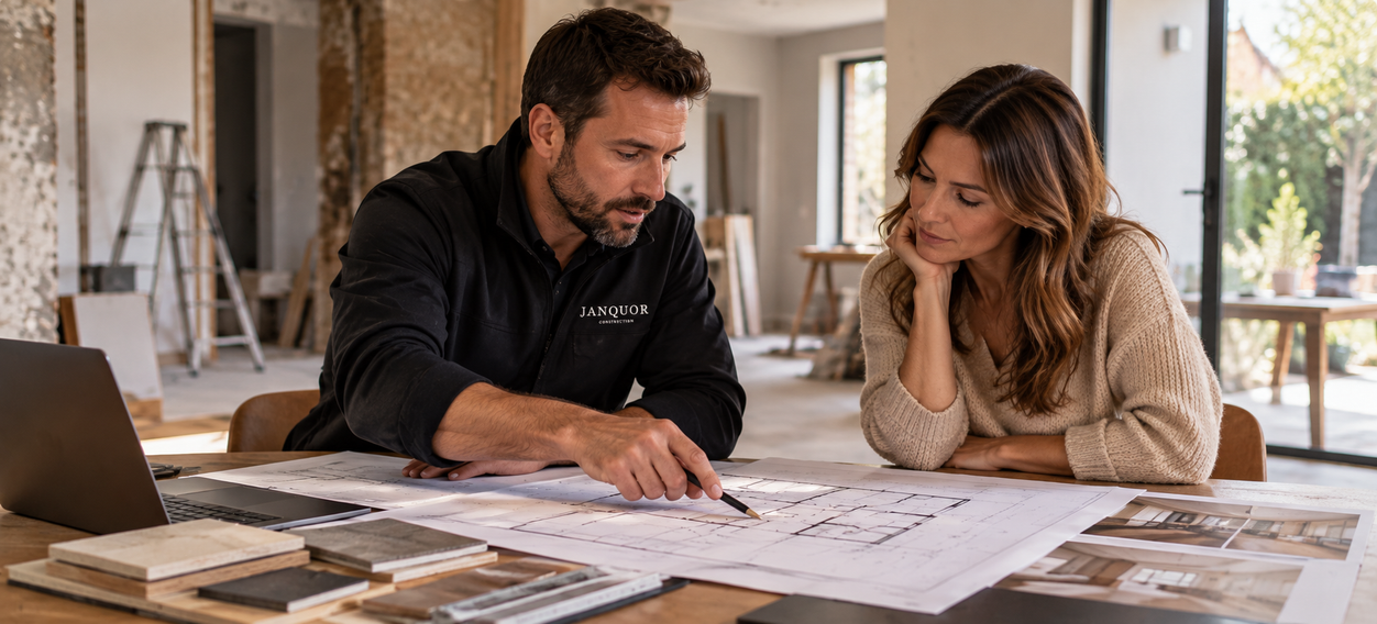 Espace intérieur permettant de définir un projet de rénovation