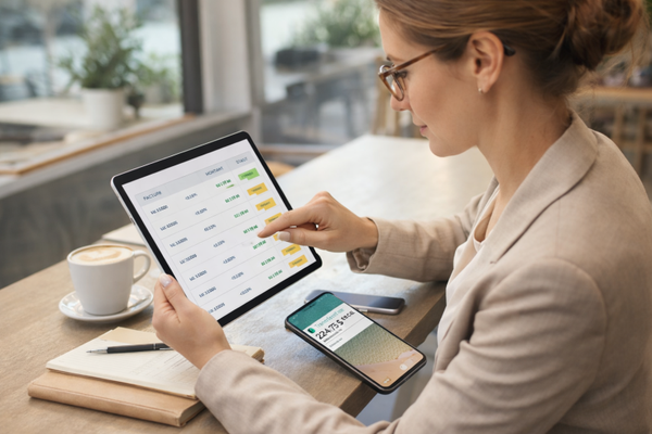 Suivi des encaissements clients