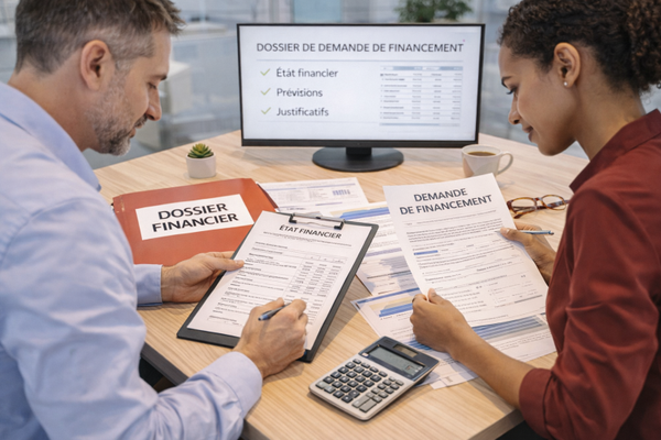 Préparation dossier financier pour financement