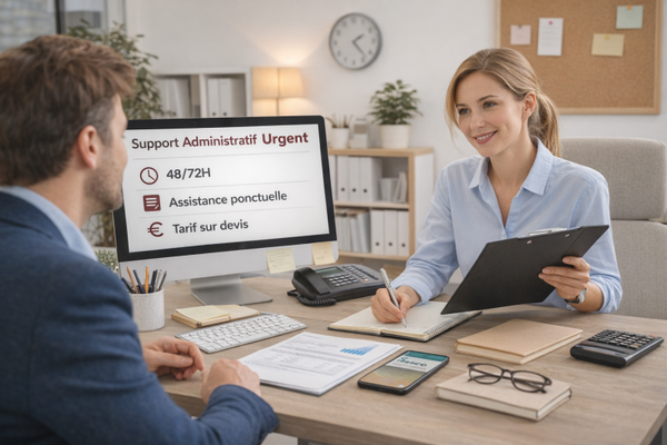 Support administratif ponctuel