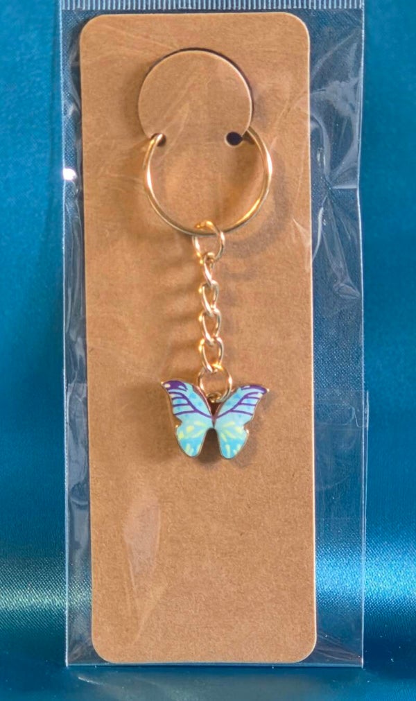 Schmetterling in hellblau