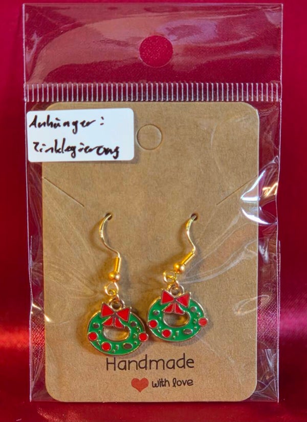 Weihnachtskranz in hellgrün