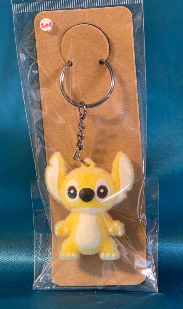 Stitch Mittel groß in gelb - weich