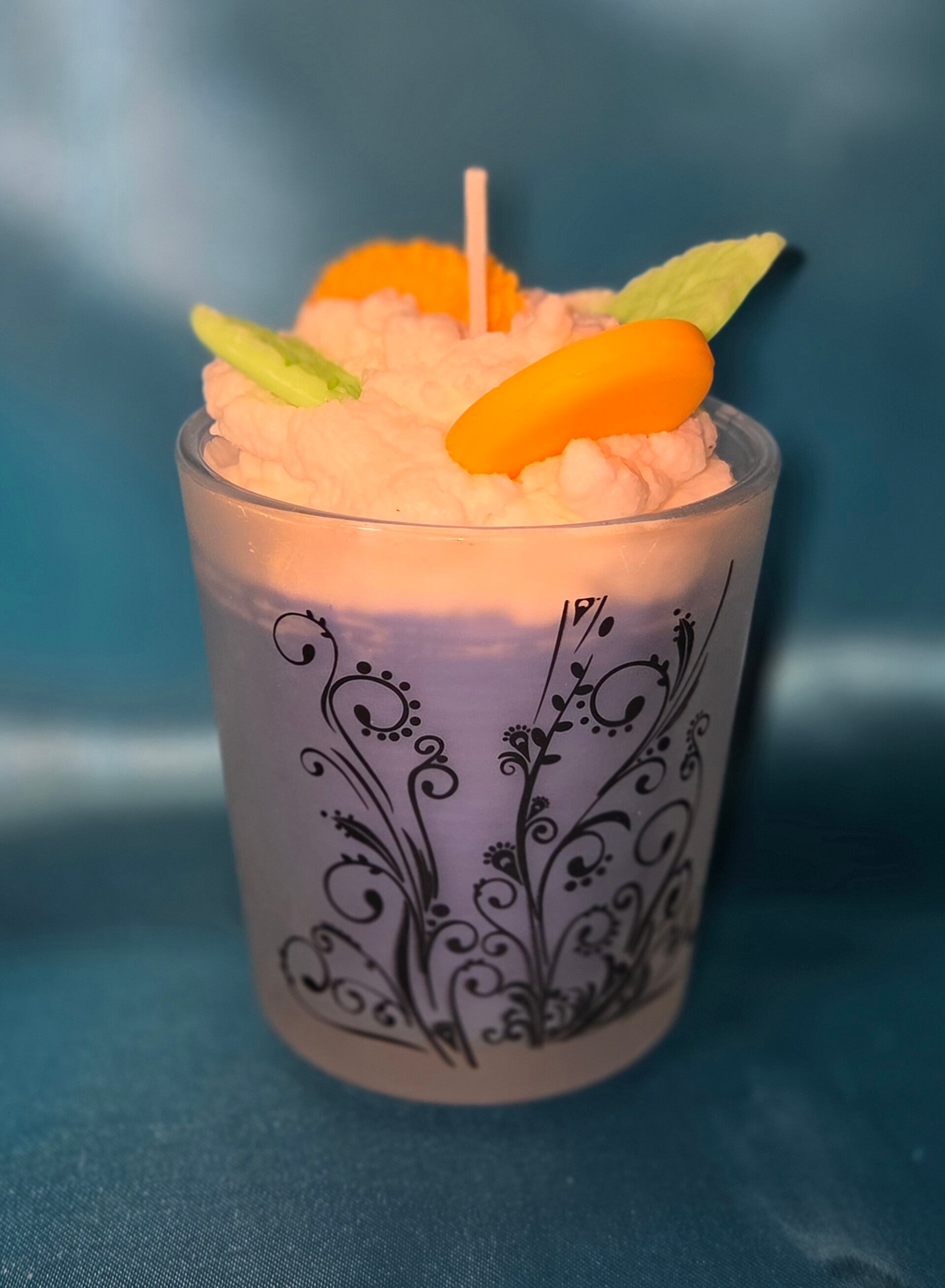 Orangen Duftkerze - Orangenöl süß italienisch