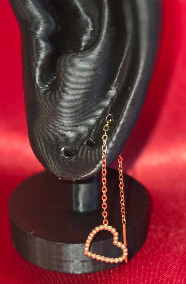 Ohrringe als Faden - 304 Edelstahl