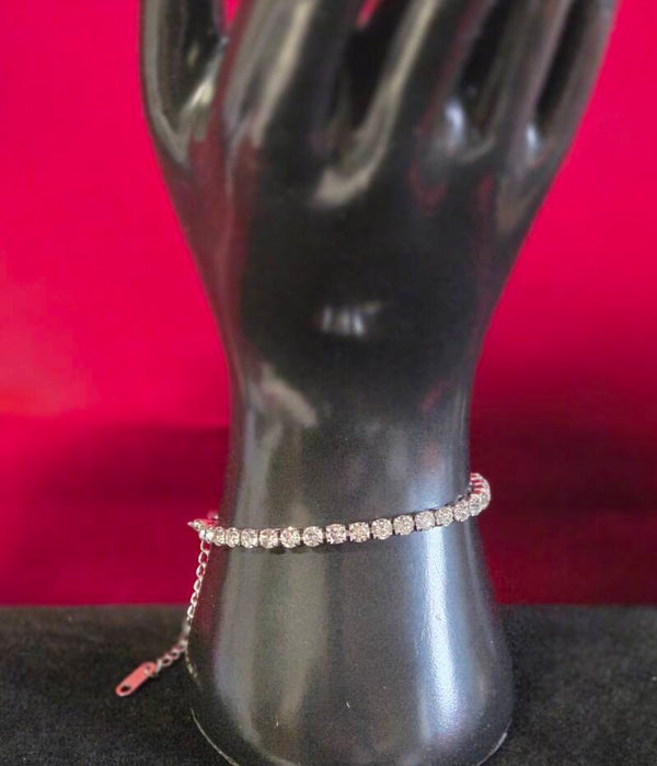 Armband in weiß - 304 Edelstahl