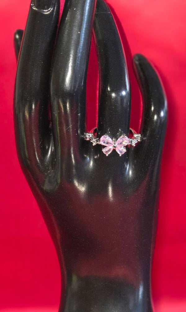 Ring - Schmetterling - 304 Edelstahl - verstellbar